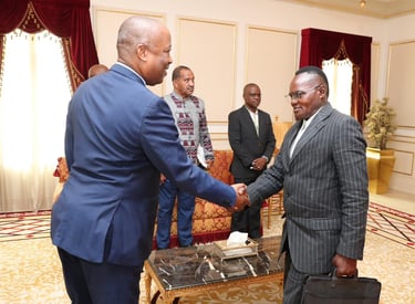 Presidente da Livega Nsimba Matuvanga