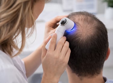 Haarwurzel analyse durchführen