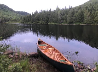 Expédition canot camping