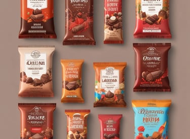 Various consumer products displayed on store shelves.