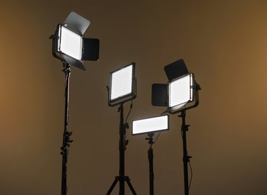 A set of lighting equipment
