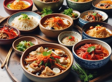 A sleek modern website homepage on a laptop screen with a formal color palette.