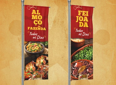 Banners desenvolvidos para o PDV da Procura-se a Empadinha