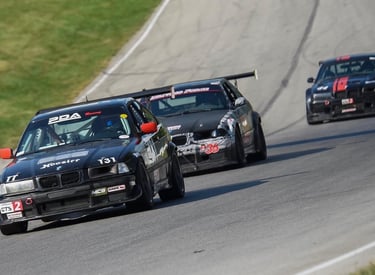 Jason Friday racing at Mid-Ohio
