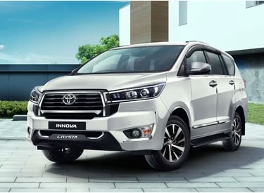South India Drop Taxi Innova Crysta