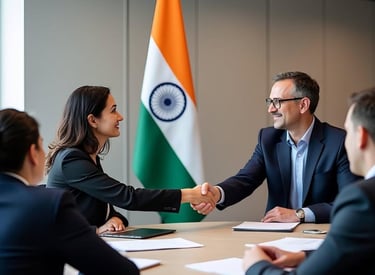 Indian founders discussing startup funding opportunities
