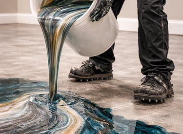 surface preparation pouring epoxy