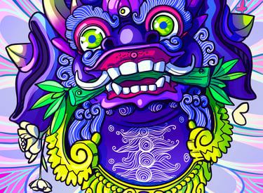 guardians of Temples from Japan and Vietnam