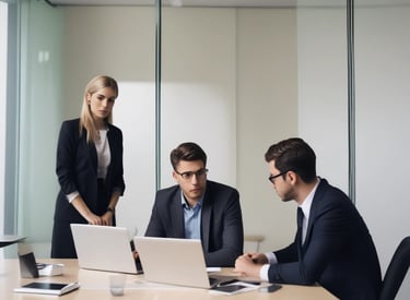 Multi-location office buildings connected through a secure HR platform.