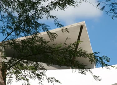 Saida de ar quente (chamine) da casa com ventilação natural no Rio Grande do Norte