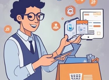 Graph showing steady growth in website traffic and search rankings.