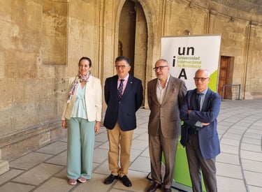 a group of people standing in front of a building