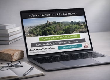 Presentación del proyecto fin de Máster en Arquitectura y Patrimonio Alhambra