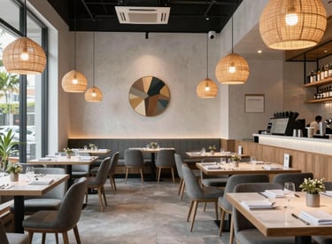 website design of Mandarin restaurant