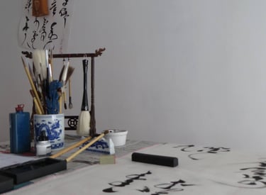 calligraphie mongole, atelier calligraphie