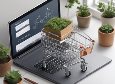 A team of experts reviewing a website accessibility report on a laptop.