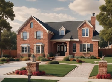 Exterior home renovation highlighting fresh paint and updated porch.