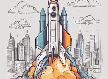 A smiling person receiving a loan approval notification on their smartphone.