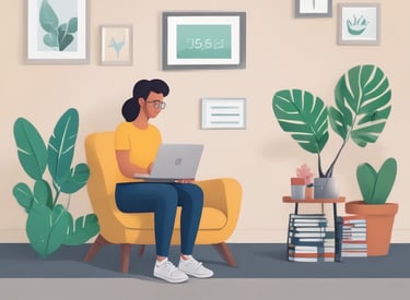 Close-up of hands calculating loan payments with a calculator and documents.