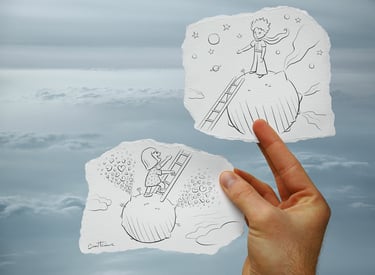 Ben Heine Visual Art : The little prince