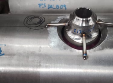 Fabricação de tanque industrial