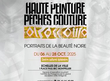 Affiche du centre culturel éphémère