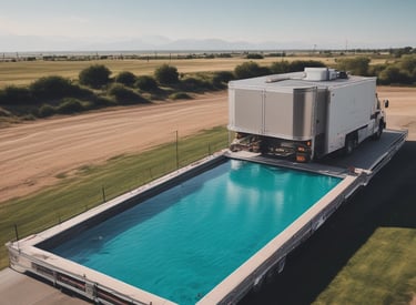 Close-up of a Tankdog driver securing a load with care.