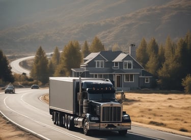 A fleet of Tankdog trucks parked and ready for dispatch.