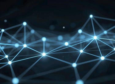 A sleek AI-powered private email server interface showing secure data encryption in progress.