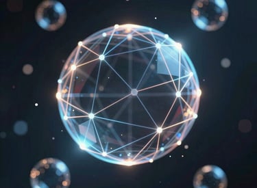 An AI assistant analyzing an inbox with highlighted priority emails and automated reply suggestions.