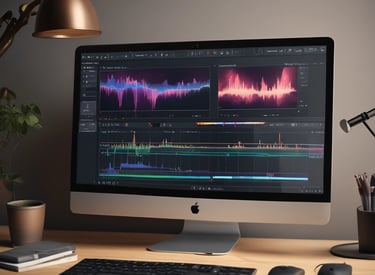 A serene landscape video still showing soft morning light over rolling hills