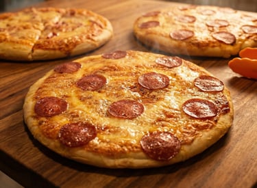 Pizza Box on Wheels Pepperoni Pizza