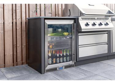 Napoleon fridge for Outdoor BBQ Kitchen