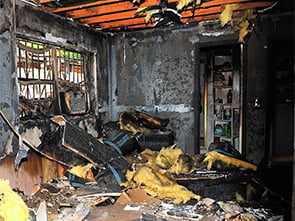 Smoke damage