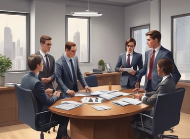 Colorful logo of Almanaque Virtual displayed on a modern digital blog interface.