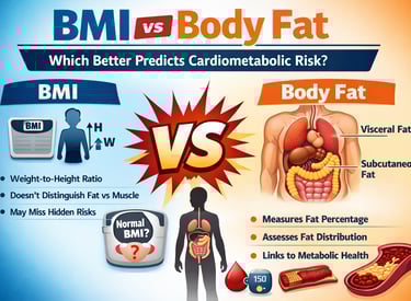 BMI vs Body Fat: Which One Actually Predicts Heart Disease Risk?
