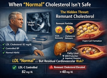 Remnant Cholesterol in Insulin Resistance and Type 2 Diabetes: The Hidden Driver of Cardiovascular R