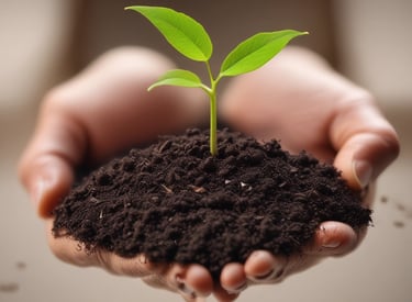 A peaceful scene of a person reflecting in a violet and white themed room.