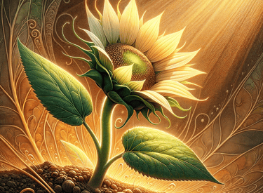 Sunflower image for Healing Therapeutic Art membership tiers comparison