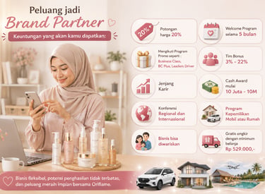 Keuntungan join bisnis Oriflame