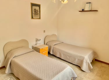 Camera doppia con letti separati nell’Appartamento da Cristina vicino ad Asiago e Bassano del Grappa