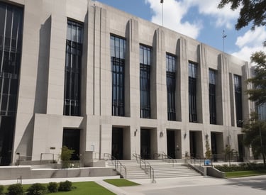 Lawyers presenting arguments in a courtroom full of attentive people.