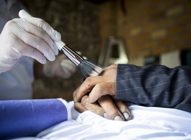 tanatoestética e preparação do corpo para funeral