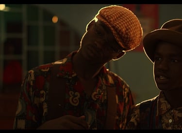 Cinematic still from LOCO by DJ Chmba and Blasto, directed by Daniel da Trindade.