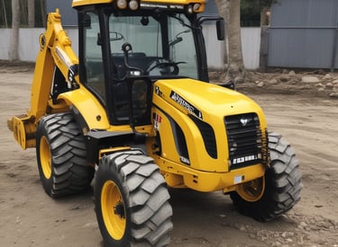 Various diesel engine components arranged neatly on a workshop table.