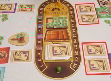 Pažymėtos dviejų žaidėjų kortos