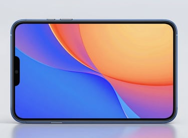 User holding an Infinix phone comfortably in hand outdoors