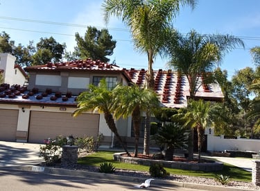 America Roofing providing roof repair in Alpine CA