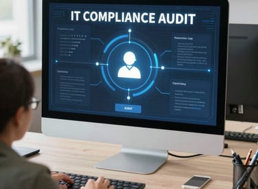 A digital shield made of glowing blue circuits protecting a network grid.