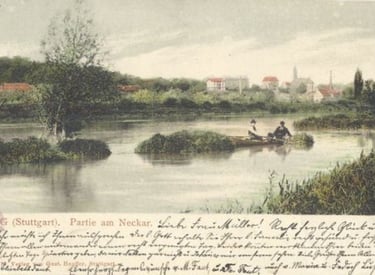 Neckar bei Cannstatt 1872